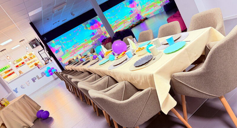 Súkromná oslava plná pohybu, hier a radosti – bez stresu pre rodičov